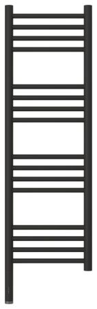 Полотенцесушитель электрический "БОГЕМА 3.0" прямая 1000х300 / МЭМ левый (Тёмный титан муар), артикул 15-5804-1030