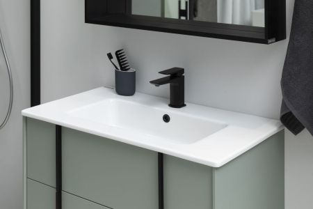 Тумба под раковину Allen Brau Reality 80 1.32005.CGM олива матовый, артикул 1.32005.CGM