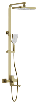 Душевая система BELZ B24817-5, брашированное золото
