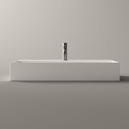 Раковина, Alice, Spy, ширина, мм-810, глубина, мм-460, высота, мм-135, тип установки-подвесной/накладной, отверстия для смесителя-1, с переливом, донный клапан-необходимо заказать, материал-керамика, вид грязеотталкивающего покрытия-Aliglaze+, без креплен