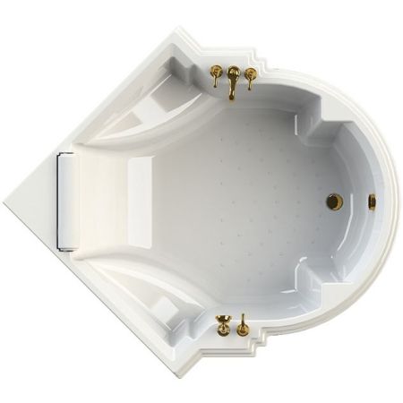 Акриловая ванна Radomir Fra Grande Монте-Карло 149x149 встраиваемая без гидромассажа