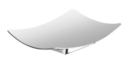 Gedy Colorado, настольная/настенная металлическая мыльница, цвет хром, артикул 38111310(13)