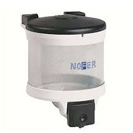 Диспенсер для жидкого мыла Nofer Basic 03018.W Белая Диспенсер для жидкого мыла Nofer Basic 03018.W Белая