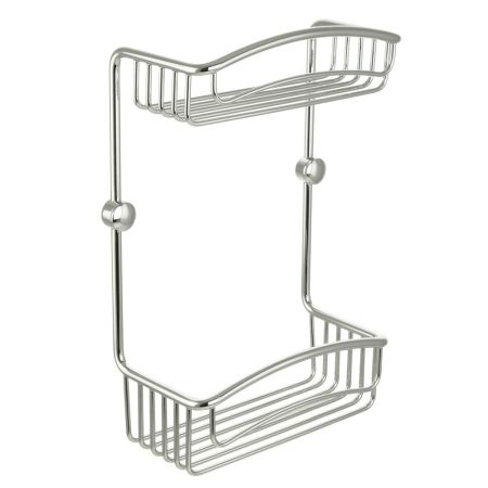 COMPLEMENTI Решетка двойная L20xP10xH30 см., хром, артикул 22039