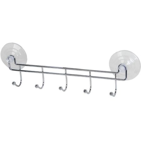 Вешалка с 5-ю крючками на 2 присосках Corsa