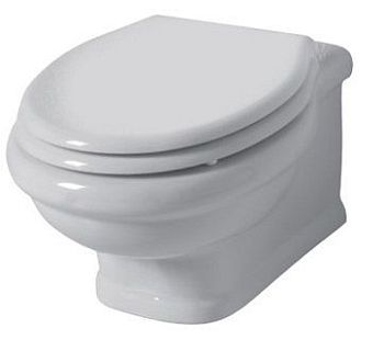 Disegno ceramica Paolina, подвесной унитаз, c крепежом, 54x39 см, цвет белый глянцевый