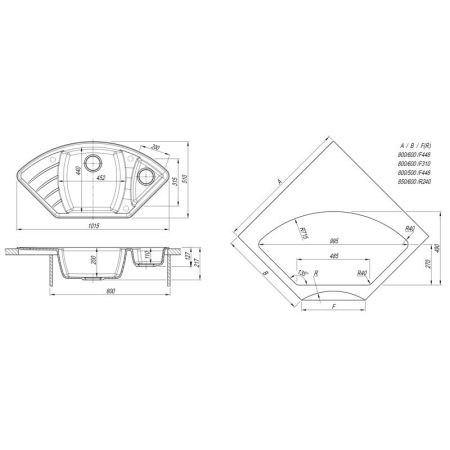 Кухонная мойка Dr. Gans ГАБИ 25.050.E1015.405, терра, артикул 25.050.E1015.405