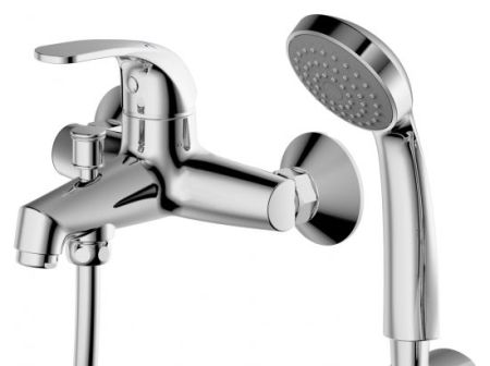 Смеситель для ванны Bravat Fit F6135188CP-B-RUS Хром, артикул F6135188CP-B-RUS
