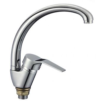 Смеситель для кухни Fmark FM4163, хром