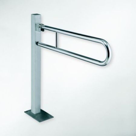 HELP  Складные поручни, крепятся к земле, мат.хром, артикул 301107602