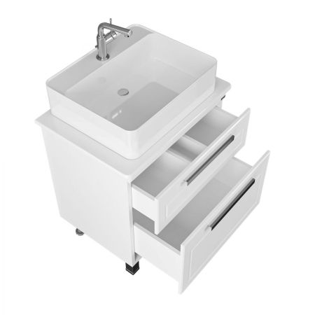 Тумба под раковину Санта Нептун 70 230006н напольная, со столешницей ( ум. Гамма56)