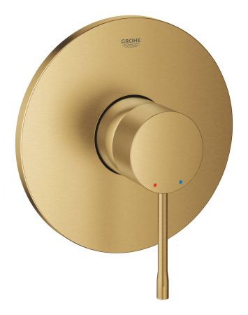 Смеситель однорычажный для душа GROHE Essence, круглая розетка, холодный рассвет матовый (24057GN1)