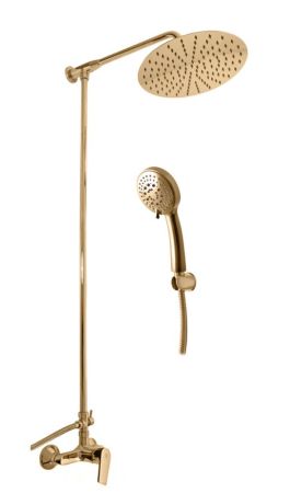 Душевая система Rav Slezak Colorado CO182.5/4Z, золото, артикул CO182.5/4Z