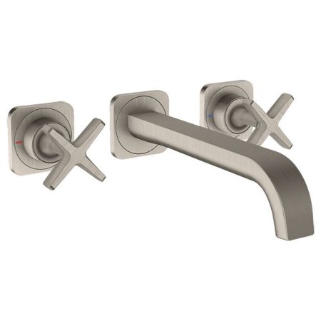 AX Citterio E 3 отвер. смес для раков , цвет сталь, артикул 36107800