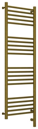 Полотенцесушитель электрический "БОГЕМА 3.0" прямая 1200х400 / МЭМ правый (Состаренная бронза)