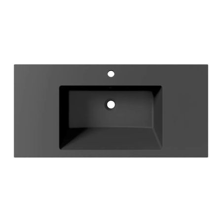 Раковина Paola Nero 1000 ST-B, черный, артикул Nero 1000 ST-B