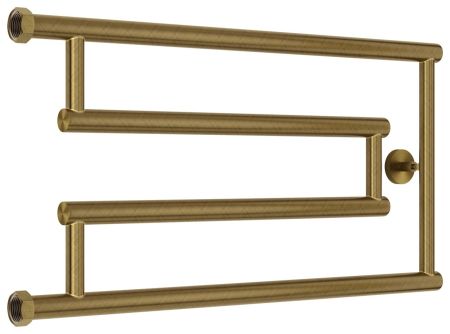 Полотенцесушитель водяной High-Tech model "G+" 320х650 (Состаренная бронза), артикул 05-4051-3265