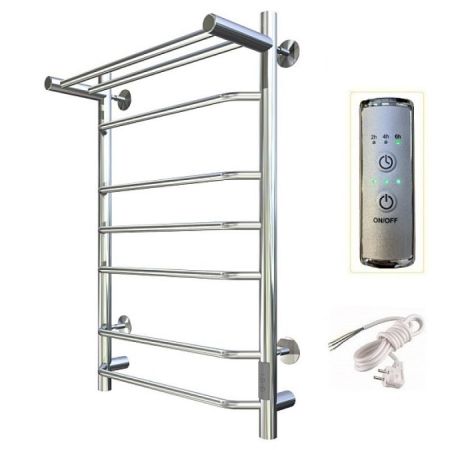 Полотенцесушитель электрический с полочкой (лесенка) Тругор Браво Пэк сп 3 П 80х50 см, артикул БравоПэксп3П/8050 32