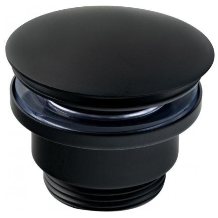 Донный клапан для раковины FILARETE FL75BL, черный, артикул FL75BL