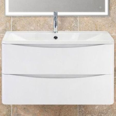 Тумба под раковину BelBagno ACQUA-1000-2C-SO-BL подвесная Bianco Lucido Тумба под раковину BelBagno ACQUA-1000-2C-SO-BL подвесная Bianco Lucido