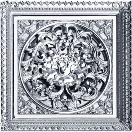 Трап для душа Veragio Canyon VR.CAN-2059.CR с решеткой Хром, артикул VR.CAN-2059.CR