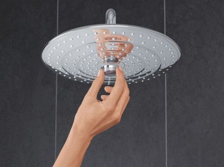 Душевая система GROHE EUPHORIA 27475001 (хром, металл/пластик, 175-см, круглая), шт, артикул 27475001