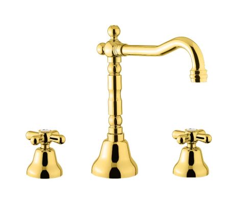 Смеситель для раковины Fiore MARGOT 26OO0637, золото, артикул 26OO0637