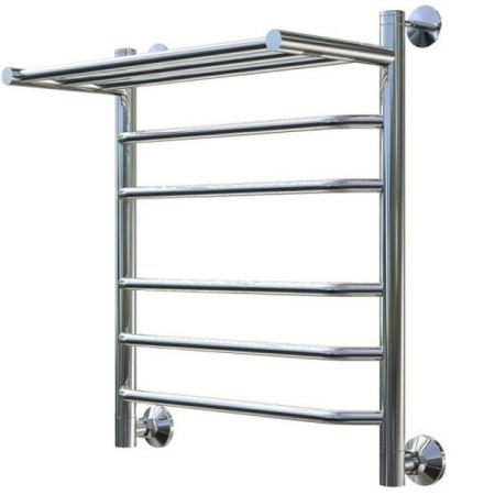 Водяной полотенцесушитель Тругор Браво 2 П НП 60x50 с полкой Хром, артикул Браво2/нп6050П