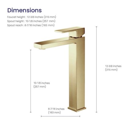 Смеситель для раковины Timo Selene 3011/17F Золото матовое, артикул 3011/17F