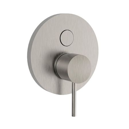 Fima Carlo Frattini Spillo Steel Смеситель для душа, встраиваемый, на 2 источника, цвет: нержавеюшая сталь, артикул F3079E2INOX