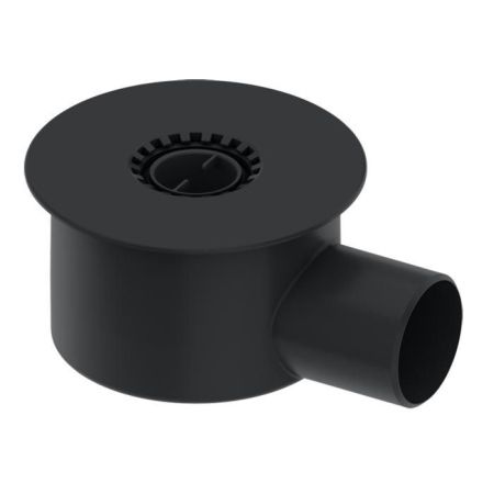 Сифон, TECE, TECEdrainline, назначение-для дренажного канала, ширина, мм-157, высота, мм-120, тип-погружной, размер ввод/отвод-75, производительность, л/с-1,2, цвет-чёрный, артикул 650002