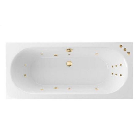 Ванна EXCELLENT Oceana 170x75 "SMART" (золото), артикул WAEX.OCE17.SMART.GL