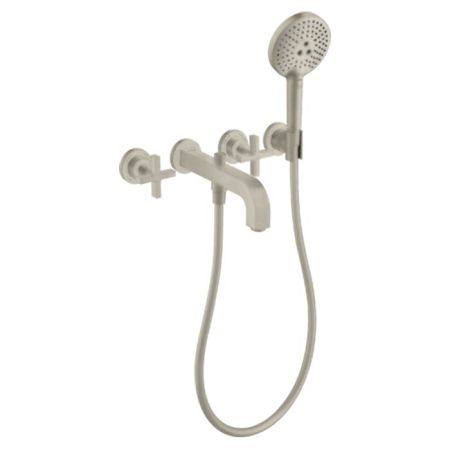 AX Citterio Смеситель для ванны , цвет шлифованный никель, артикул 39447820