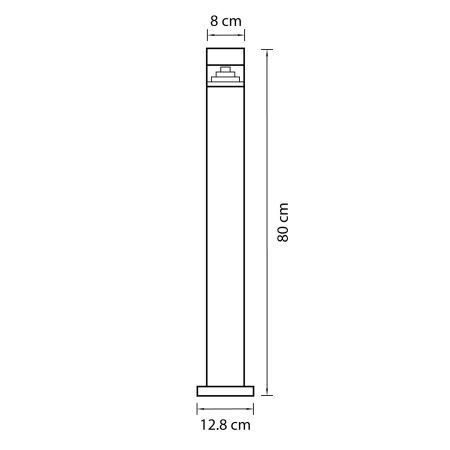 Светильник светодиодный уличный Raggio Lightstar 377707