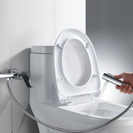 Гигиенический душ со смесителем Shevanik S4105-1, хром