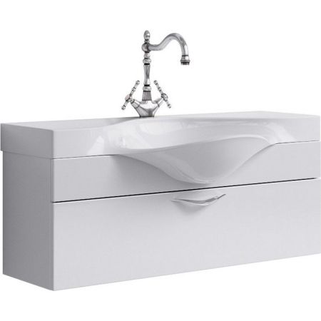 Тумба под раковину Aqwella 5 Stars Бродвей 110 Brw.01.10/001/W Белая