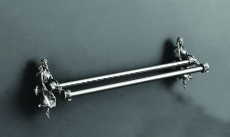 Полотенцедержатель двойной подвесной 60 см. ART&MAX AM-B-0618, артикул AM-0618-T