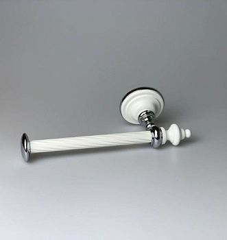 Stil Haus Giunone, бумагодержатель, цвет хром - белый