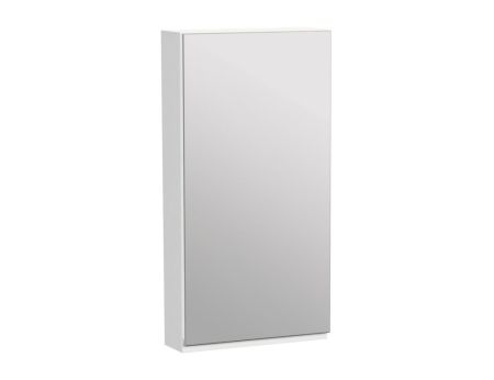 Зеркало-шкаф Cersanit  MODUO 14x40 без подсветки универсальная белый (SB-LS-MOD40/Wh), артикул SB-LS-MOD40/Wh
