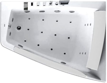 Акриловая ванна Gemy G9056 K 170х130 R с гидромассажем, артикул G9056KR