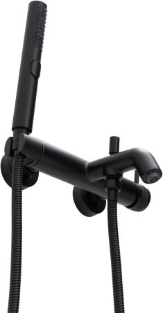 Смеситель для ванны Allen Brau Priority 5.31D10-31 черный матовый, артикул 5.31D10-31