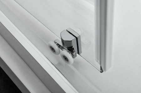 Душевая дверь Alpha VDS-3AL110CL, 1100, хром, стекло прозрачное, артикул VDS-3AL110CL