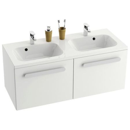 Тумба под двойную раковину Ravak Chrome SD 1200 Белая