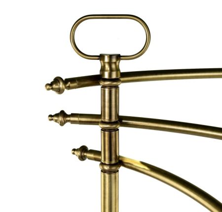Stil Haus Elite, стойка: 3 полотенцедержателя, цвет бронза, артикул EL19(25)