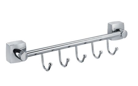 Крючки для полотенец Fixsen Kvadro FX-61305B-5 Хром, артикул FX-61305B-5