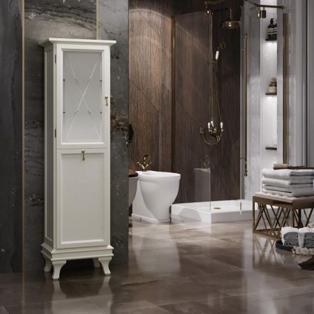 Тумба с раковиной Борджи 85 Opadiris Слоновая кость, артикул 