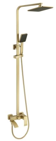 Душевая система Fmark FS8645-1C, матовое золото, артикул FS8645-1C