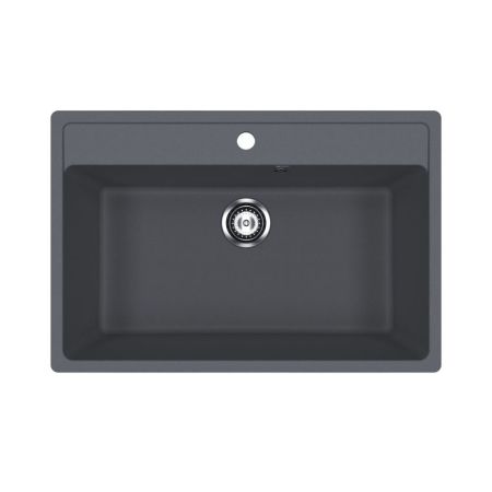 Кухонная мойка Ulgran U-600-343, антрацит, артикул U-600-343