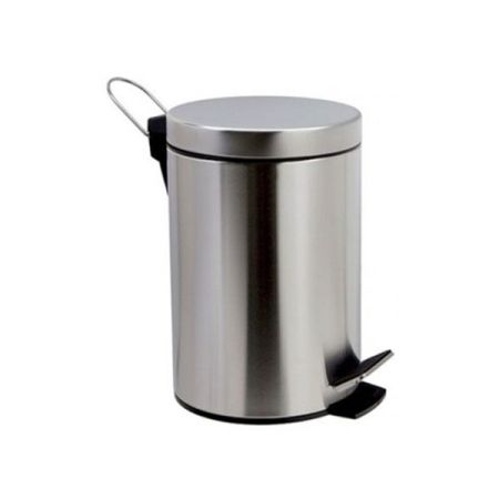 Ведро мусорное G-Teq 20.28 12L с педалью Хром