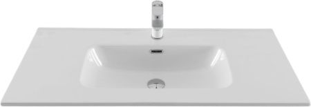 Раковина Aquanet Flat 100 белая Раковина Aquanet Flat 100 белая
